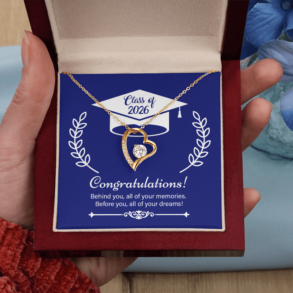 Forever Love Necklace - On Your Graduation Day