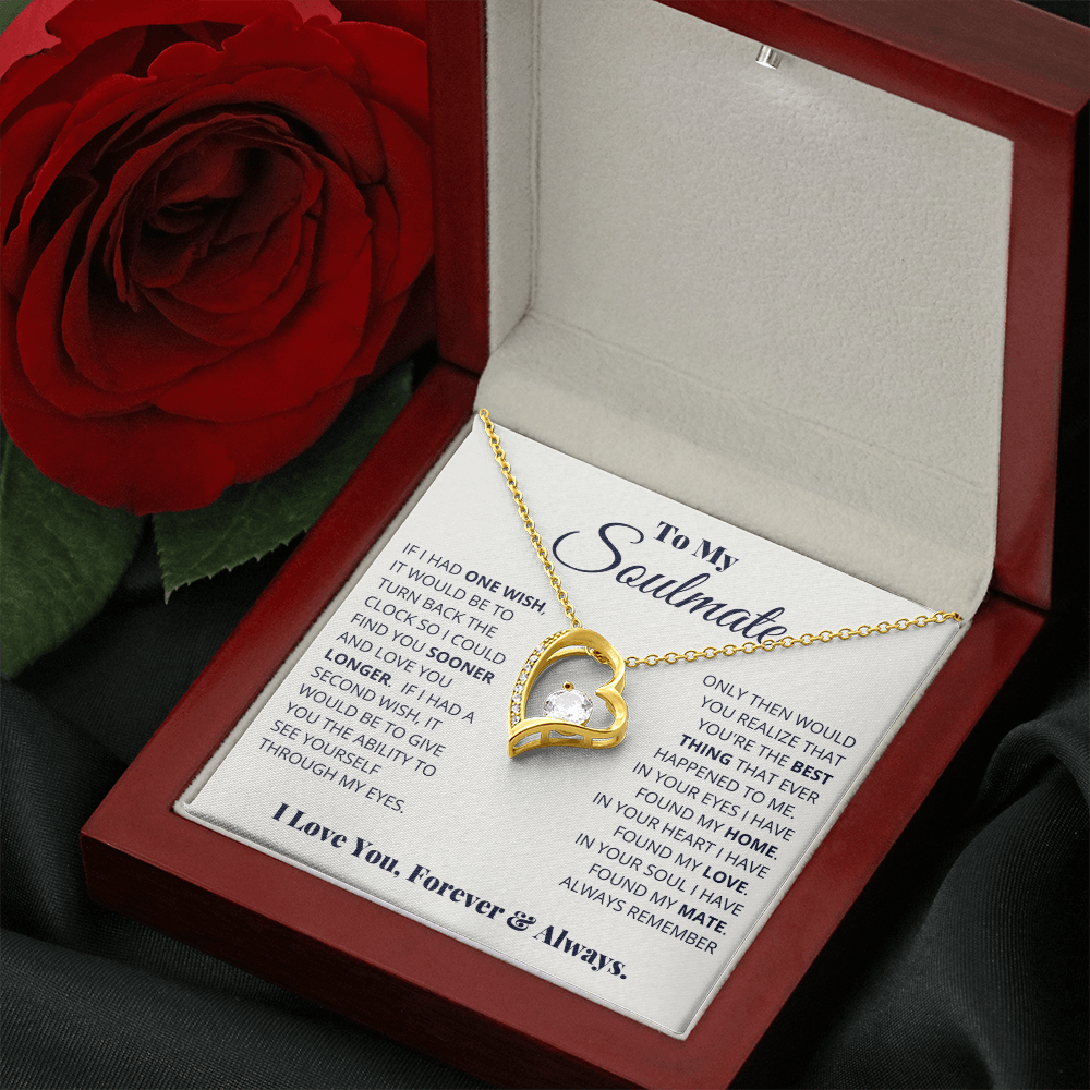 Forever Love Necklace for Soulmate - Mother's Day Gift