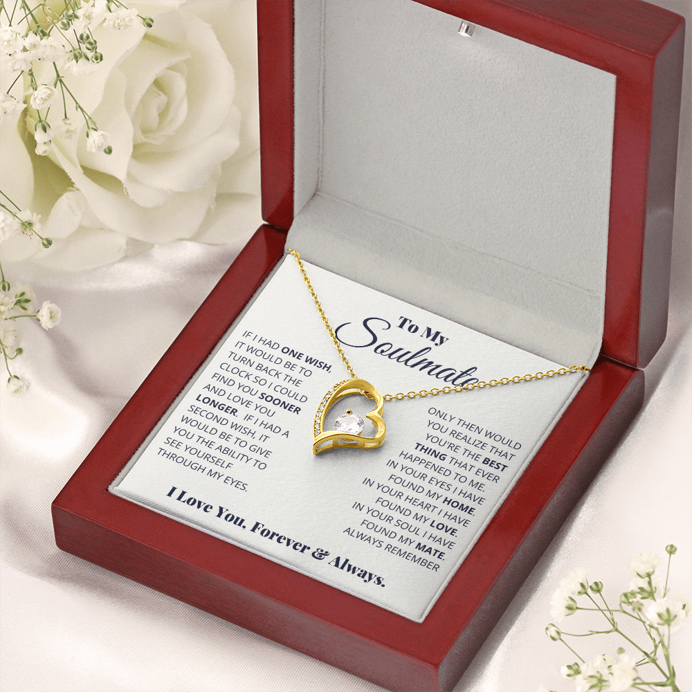 Forever Love Necklace for Soulmate - Mother's Day Gift
