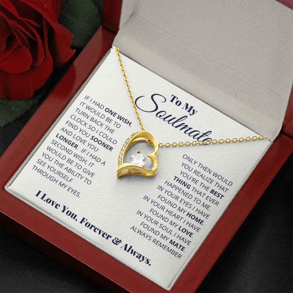 Forever Love Necklace for Soulmate - Mother's Day Gift
