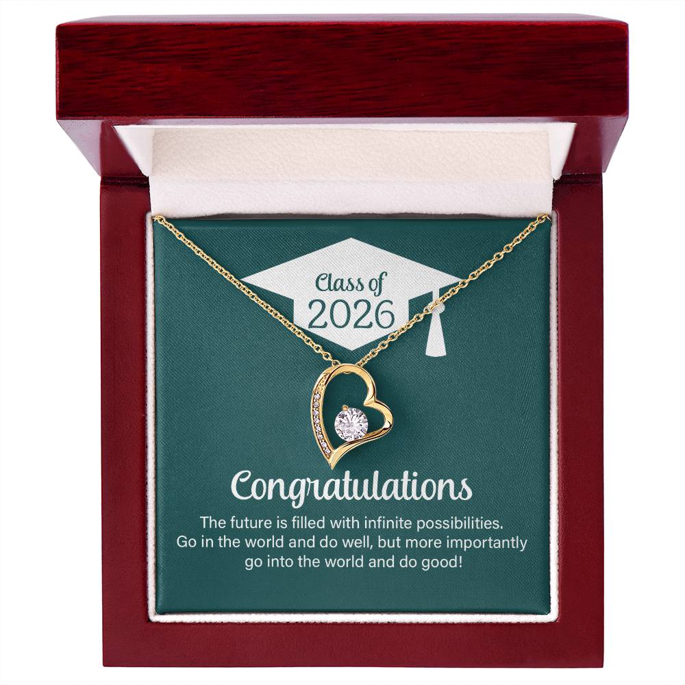 Forever Love Necklace - Go Into The World And Do Well