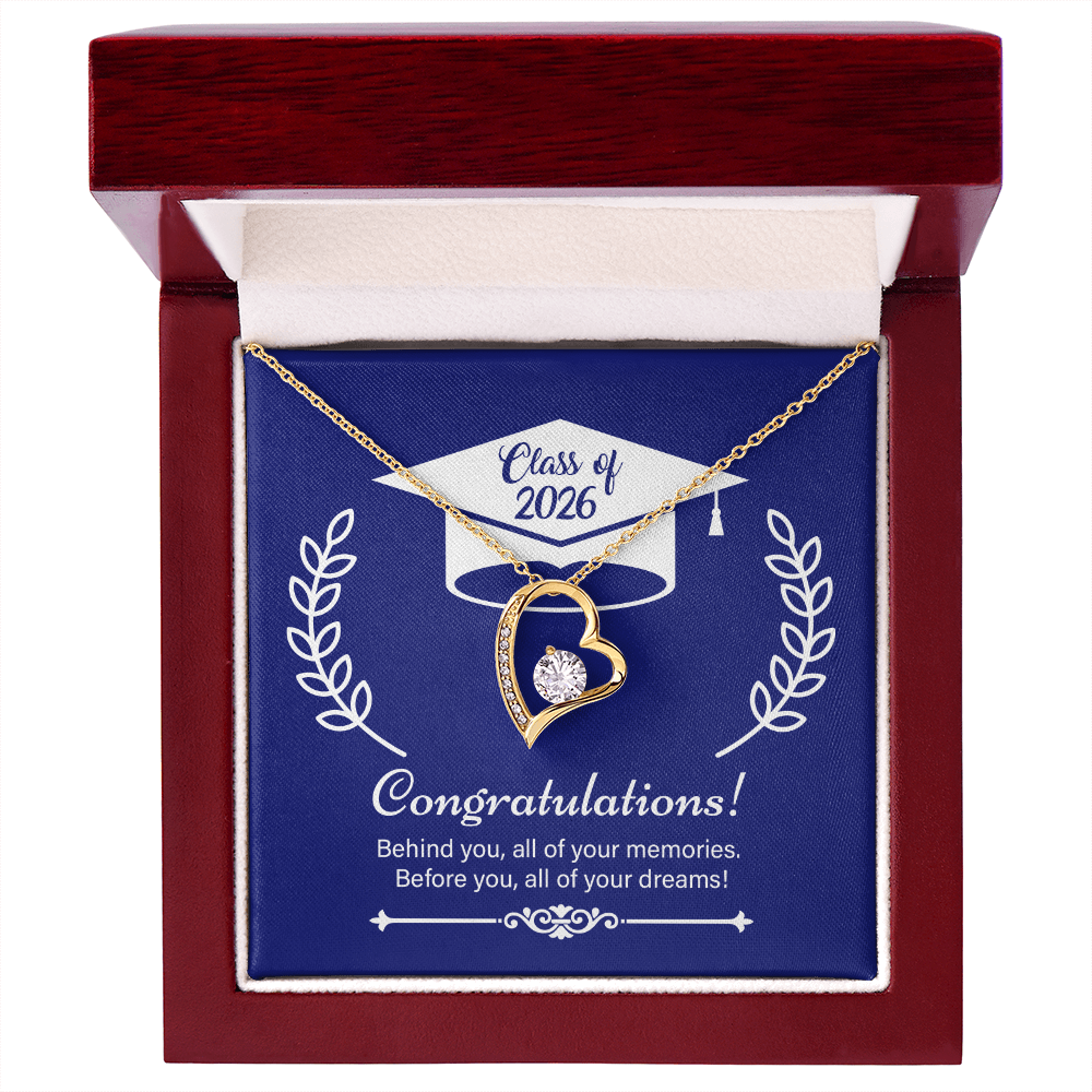 Forever Love Necklace - On Your Graduation Day
