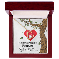 Forever Love Necklace for Mom from Daughter - Mother's Day Gift - Mother & Daughter Forever