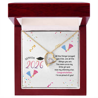Forever Love Necklace - Senior Graduation, Gift for Daughter