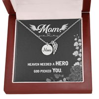 Memorial Necklace – Mom - 12 - TreasuredTale