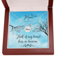 Memorial Necklace – Mom - 19 - TreasuredTale