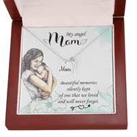 Memorial Necklace – Mom - 15 - TreasuredTale