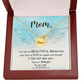 Memorial Necklace – Mom - 16 - TreasuredTale