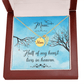 Memorial Necklace – Mom - 19 - TreasuredTale