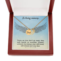 Memorial Necklace for the Loss of a Father – 