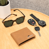 Graphic Leather Wallet - Graduation