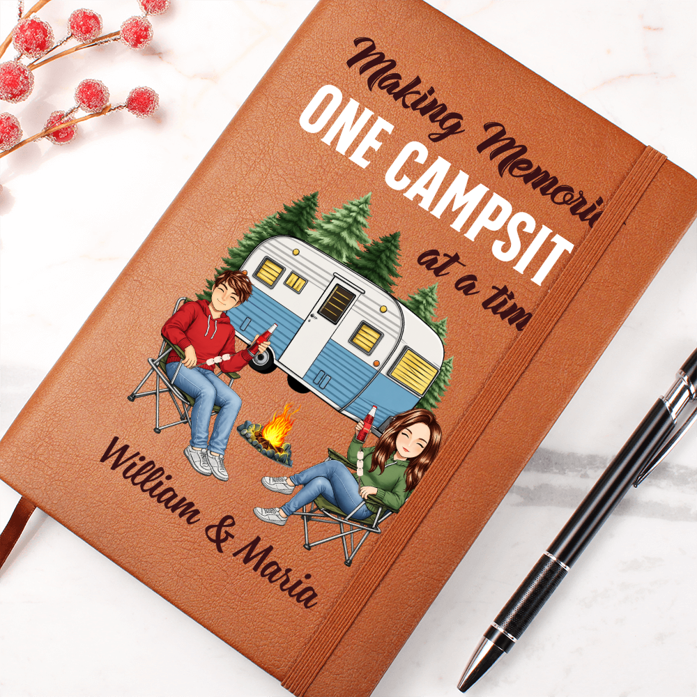 Personalized Graphic Journal - Camping