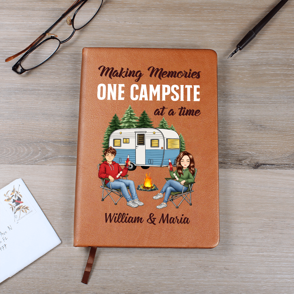 Personalized Graphic Journal - Camping