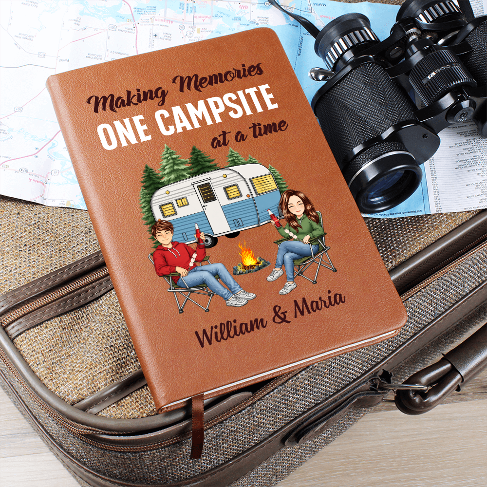 Personalized Graphic Journal - Camping