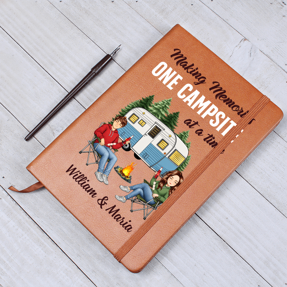 Personalized Graphic Journal - Camping