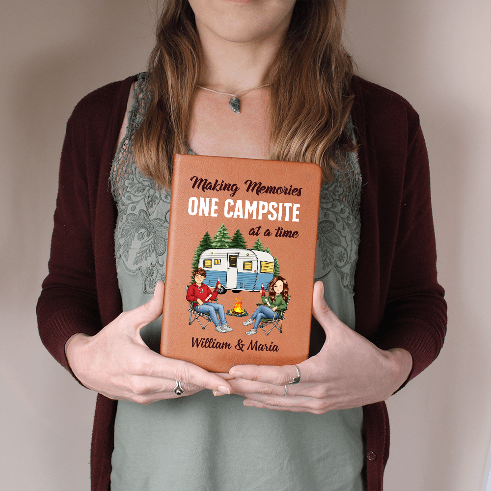 Personalized Graphic Journal - Camping