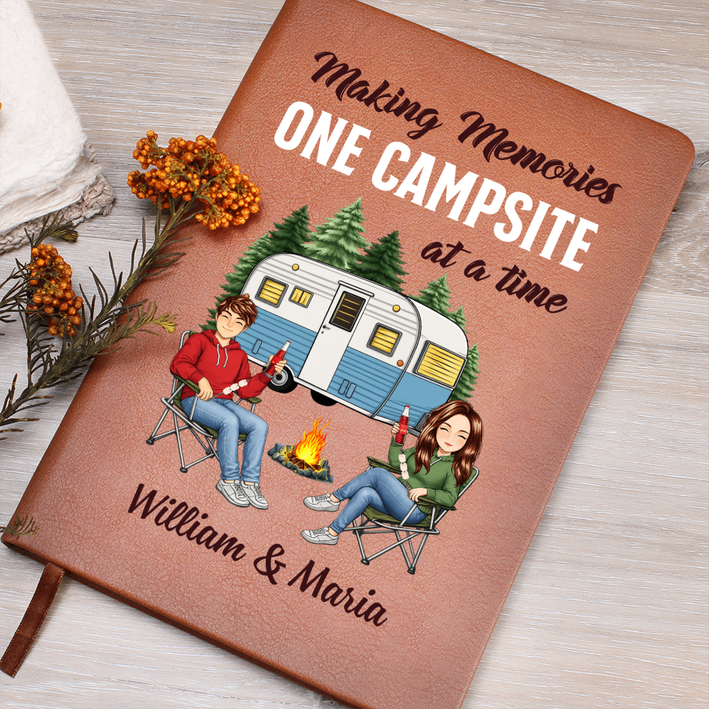 Personalized Graphic Journal - Camping