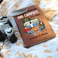 Personalized Graphic Journal - Camping