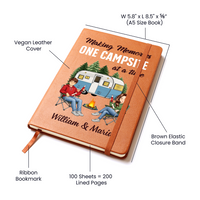 Personalized Graphic Journal - Camping