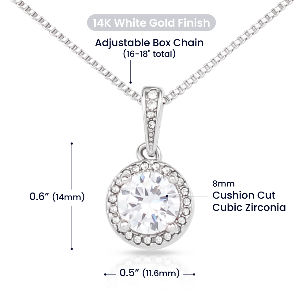 Eternal Hope Necklace for Stepmother / Bonus Mom from Daaughter - Mother's Day Gift