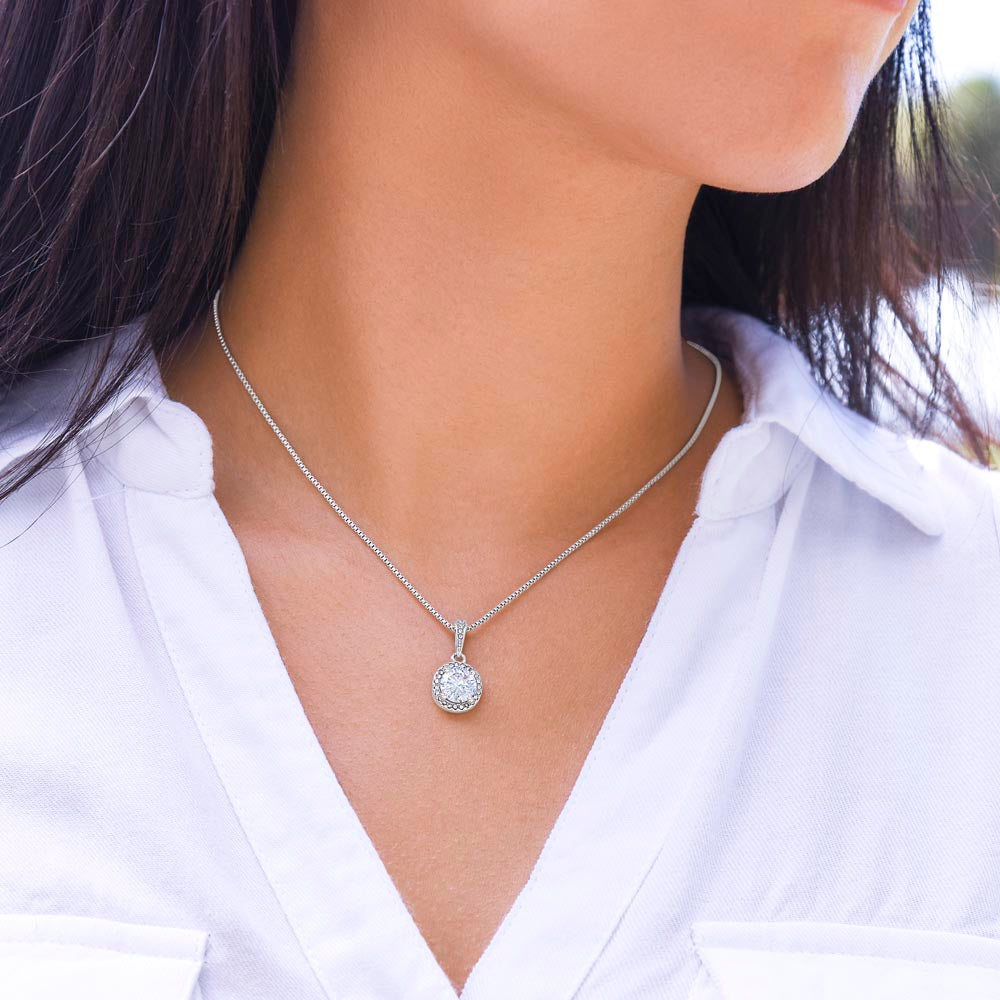 Eternal Hope Necklace for Stepmother / Bonus Mom from Daaughter - Mother's Day Gift