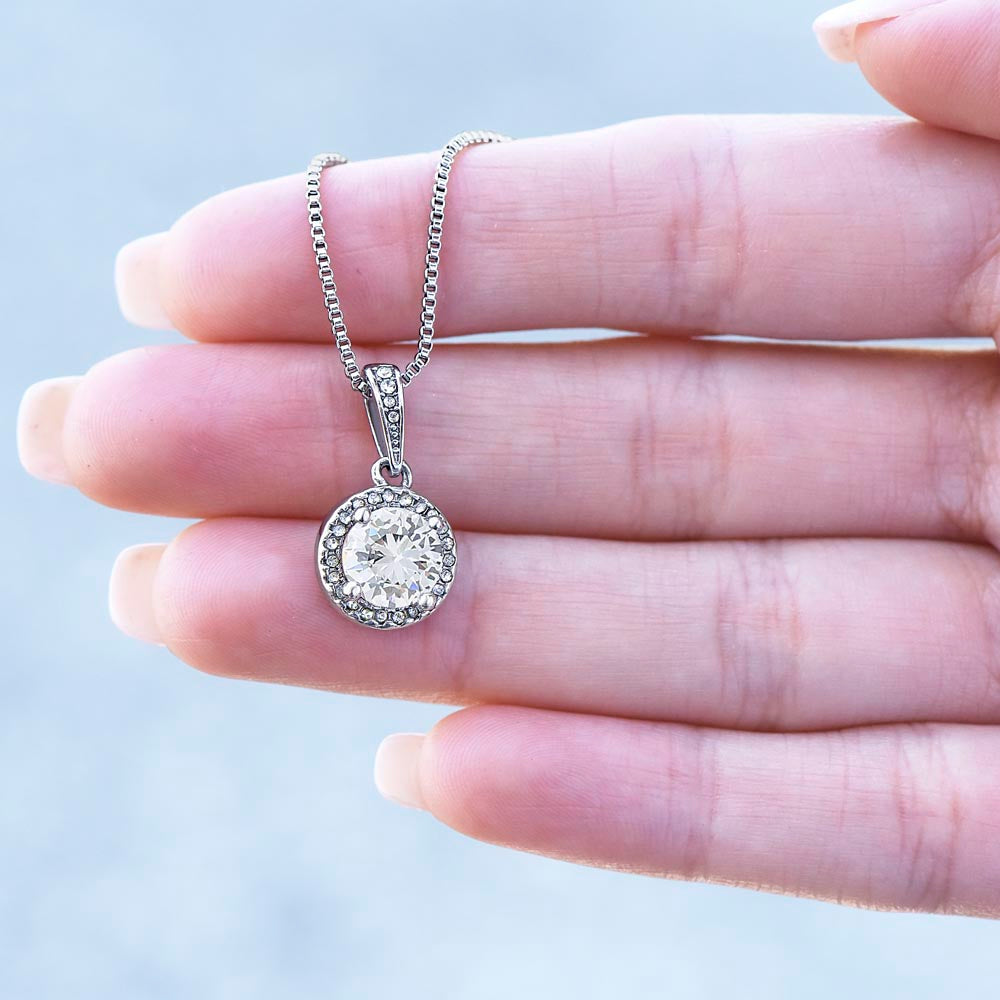 Eternal Hope Necklace for Stepmother / Bonus Mom from Daaughter - Mother's Day Gift