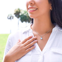 Eternal Hope Necklace for Stepmother / Bonus Mom from Daaughter - Mother's Day Gift