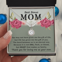 Eternal Hope Necklace for Stepmother / Bonus Mom from Daaughter - Mother's Day Gift