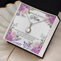 Funny Eternal Hope Necklace for Stepmother / Bonus Mom - Mother's Day Gift