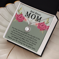 Eternal Hope Necklace for Stepmother / Bonus Mom from Daaughter - Mother's Day Gift