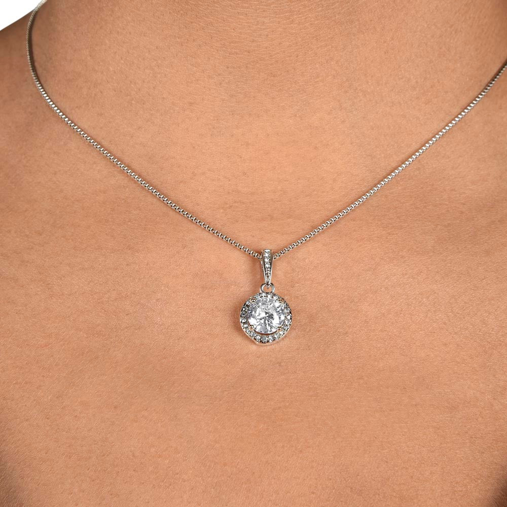 Eternal Hope Necklace for Stepmother / Bonus Mom from Daaughter - Mother's Day Gift