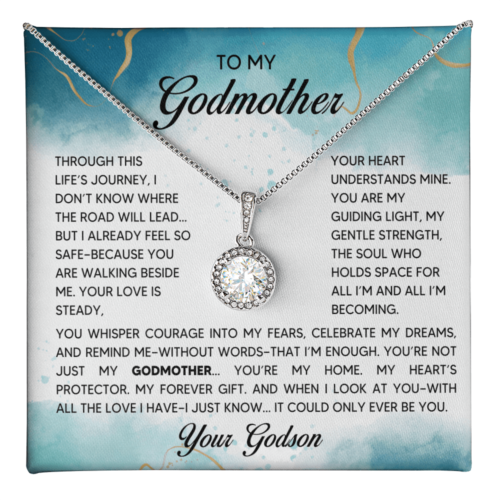 Love Knot Necklace - Godmother - 3 - TreasuredTale