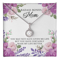 Funny Eternal Hope Necklace for Stepmother / Bonus Mom - Mother's Day Gift