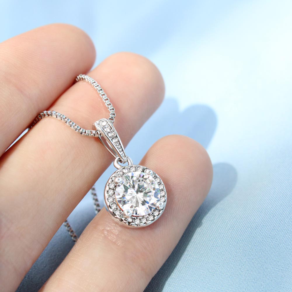 Eternal Hope Necklace for Stepmother / Bonus Mom from Daaughter - Mother's Day Gift