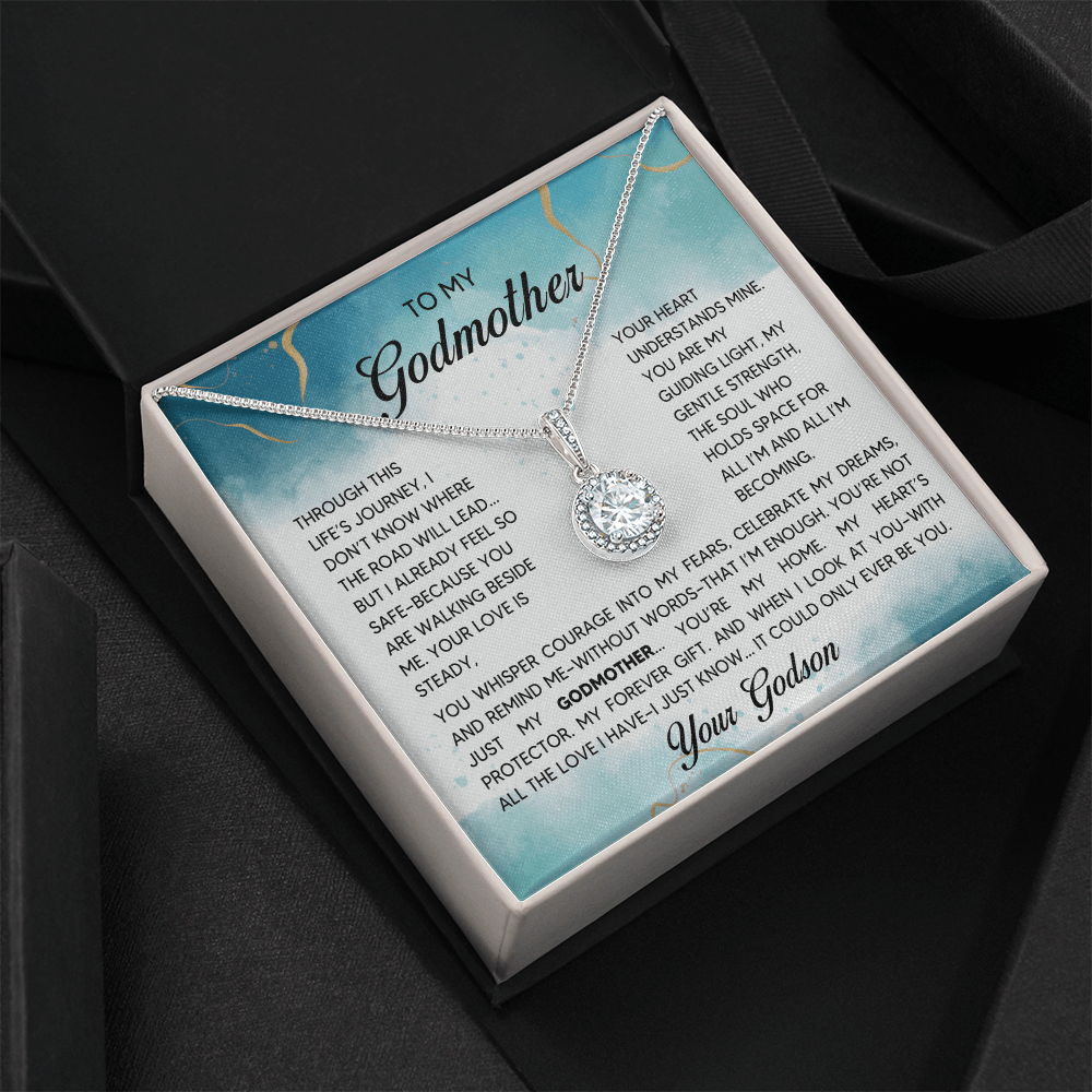 Love Knot Necklace - Godmother - 3 - TreasuredTale
