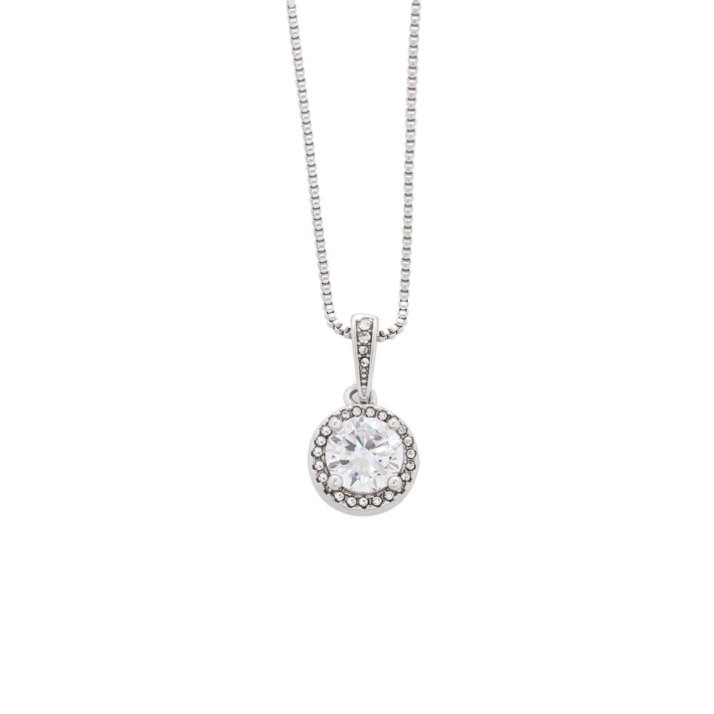 Funny Eternal Hope Necklace for Stepmother / Bonus Mom - Mother's Day Gift