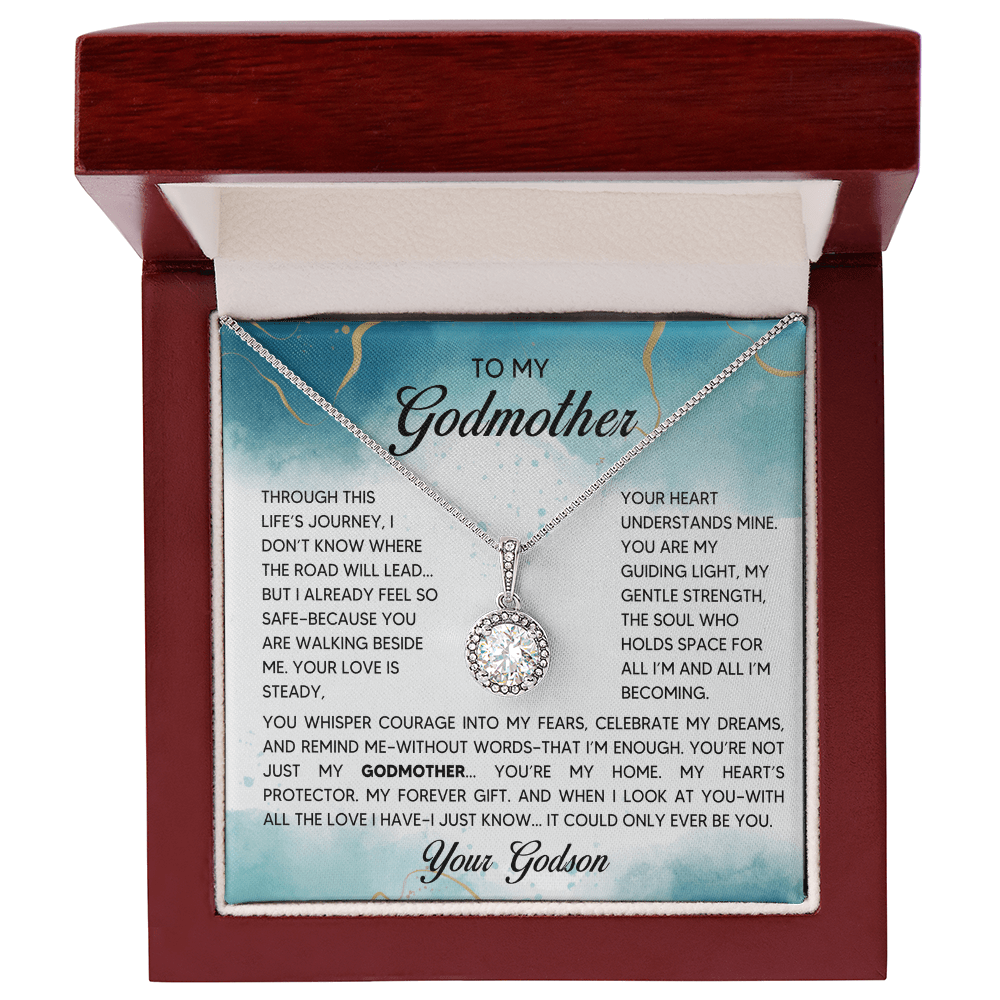 Love Knot Necklace - Godmother - 3 - TreasuredTale