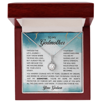 Love Knot Necklace - Godmother - 3 - TreasuredTale