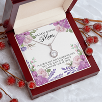 Funny Eternal Hope Necklace for Stepmother / Bonus Mom - Mother's Day Gift