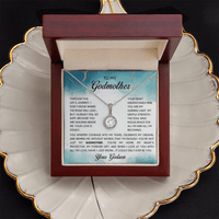 Love Knot Necklace - Godmother - 3 - TreasuredTale
