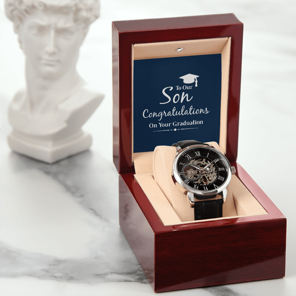 Openwork Watch - To Our Son, Congratulations On Your Graduation