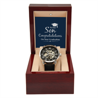 Openwork Watch - To Our Son, Congratulations On Your Graduation