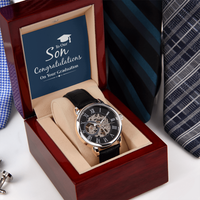 Openwork Watch - To Our Son, Congratulations On Your Graduation