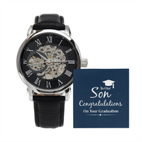 Openwork Watch - To Our Son, Congratulations On Your Graduation