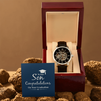 Openwork Watch - To Our Son, Congratulations On Your Graduation