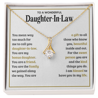 Alluring Beauty Necklace for Daughter-In-Law - Mother's Day Gift