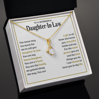 Alluring Beauty Necklace for Daughter-In-Law - Mother's Day Gift