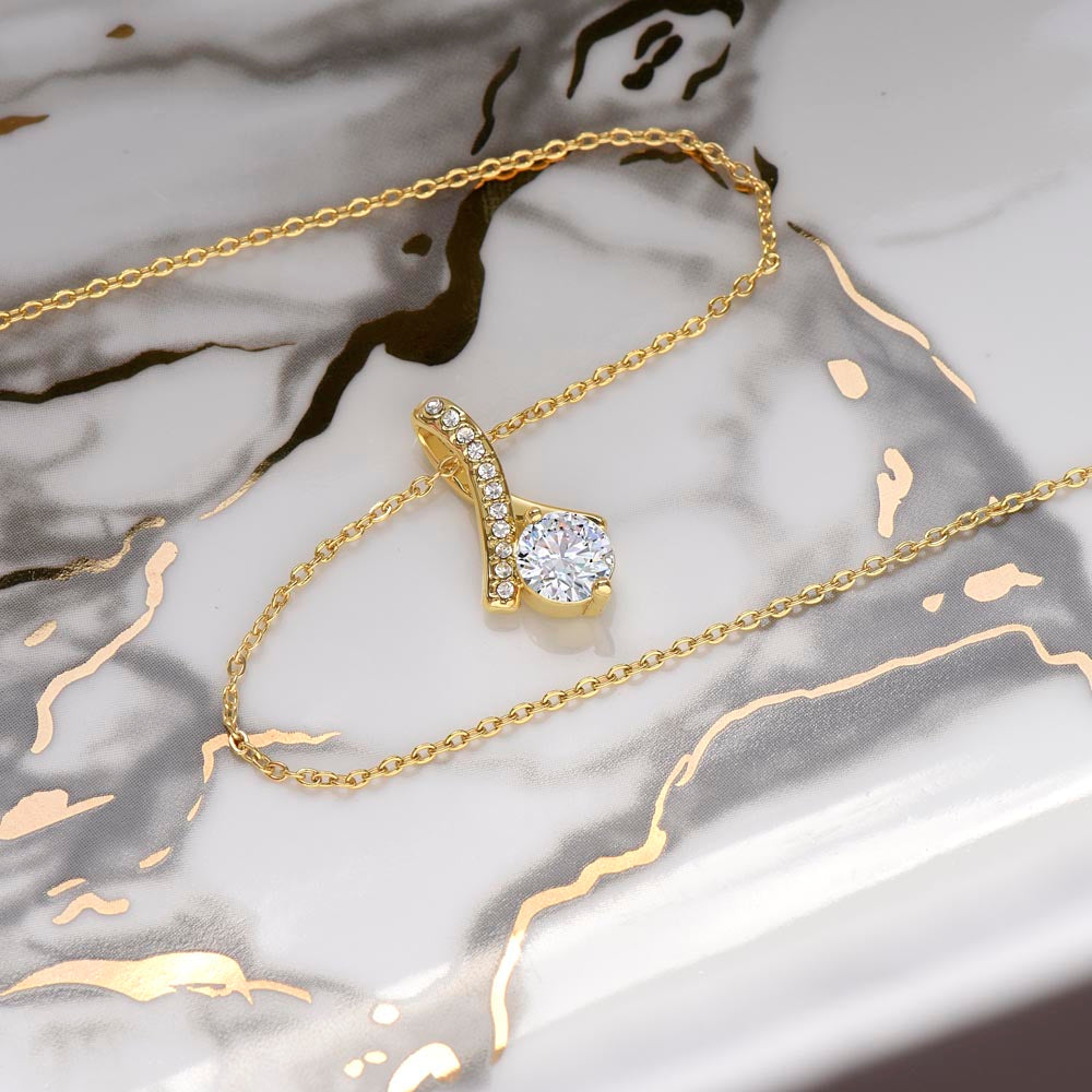 Alluring Beauty Necklace for Daughter-In-Law - Mother's Day Gift