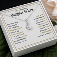 Alluring Beauty Necklace for Daughter-In-Law - Mother's Day Gift