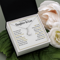 Alluring Beauty Necklace for Daughter-In-Law - Mother's Day Gift
